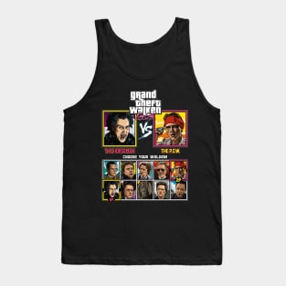 Christopher Walken Fighter Tank Top